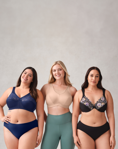 Women wearing Glamorise clothes